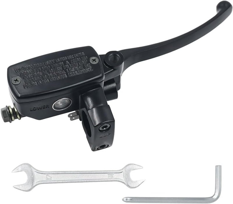 Triumilynn Right 1" 25mm Brake Master Cylinder Motorcycle Replacement for Hon-da Shadow Goldwing Magna VTX, Ya-maha Road Star V-Star, Su-zuki Intruder Savage, Kawa-saki Vulcan - Image 1